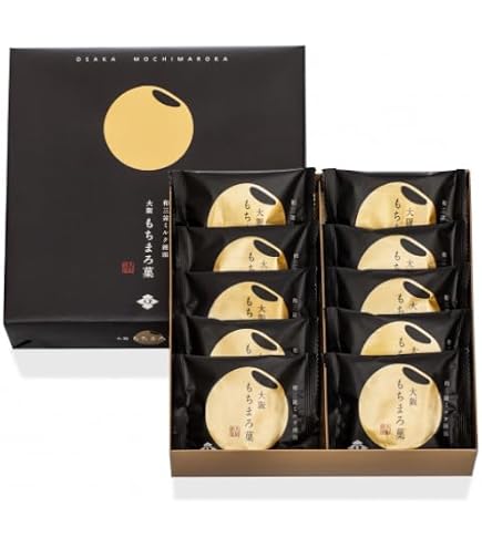 人気色モカセット　黒まんじゅう Amazon.co.jp: あみだ池大黒 大阪 もちまろ菓 10個入 まんじゅう お